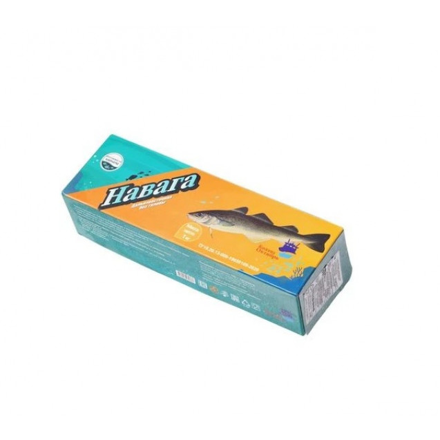 Навага без головы, дальневосточная, изготовлено в море, Камчатка, 1 кг